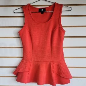 IZ Byer Peplum Tank XS